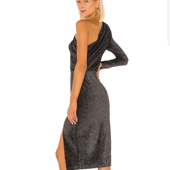 Bronx and Banco Belle One Shoulder Dress - Picture 2 of 4